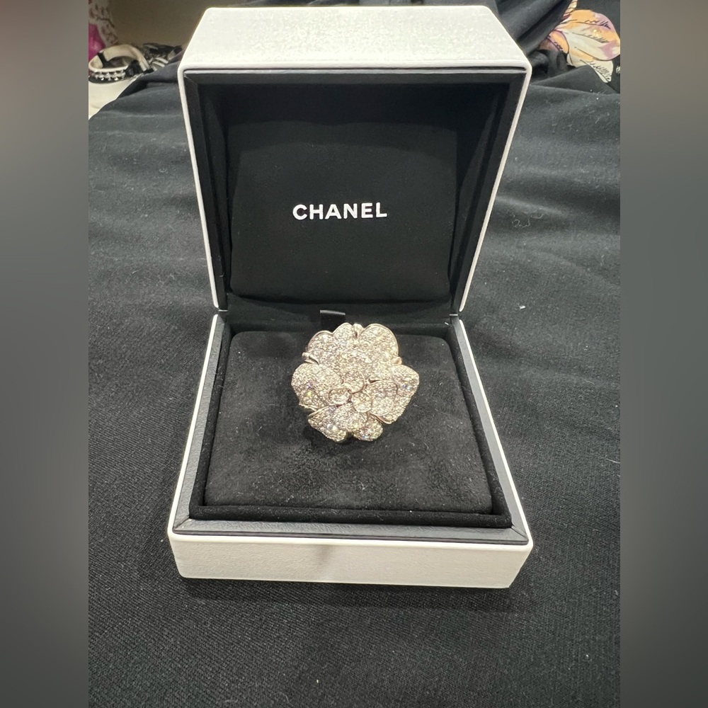Chanel Original Diamond and White Gold Ring